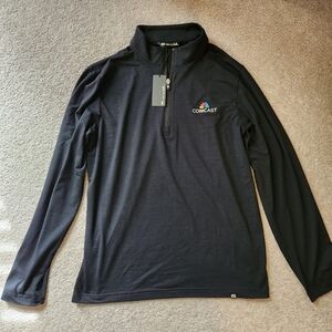 New Comcast Black Pullover Medium
